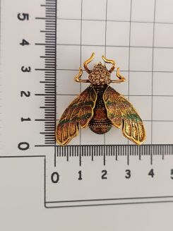 Pszczoła z brokatem - 2