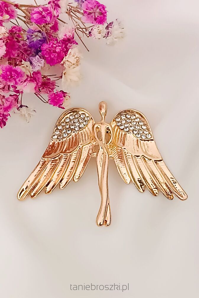 Anioł w złotej kolorystyce