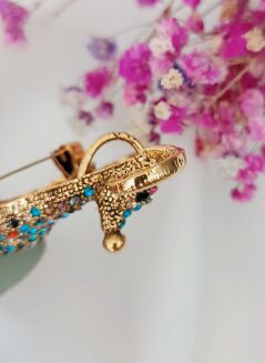 Koziołek z kolorowymi cyrkoniami - 4