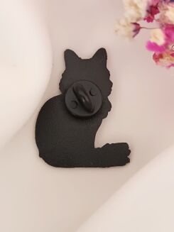Broszka kota w pięknej kolorystyce - 2