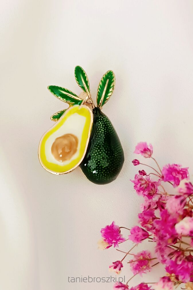 Super broszka awokado