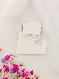 Akrylowa młodzieżowa broszka - 2