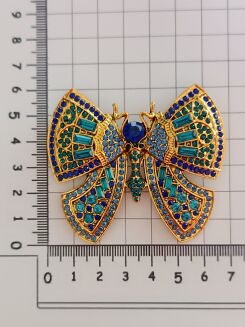 Cudny motyl mocno zdobiony - 2