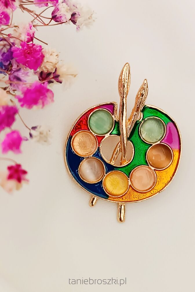 Super broszka paleta farb