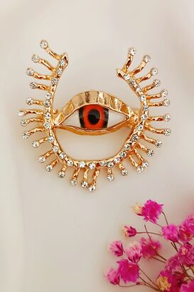 Oko z czerwoną źrenicą