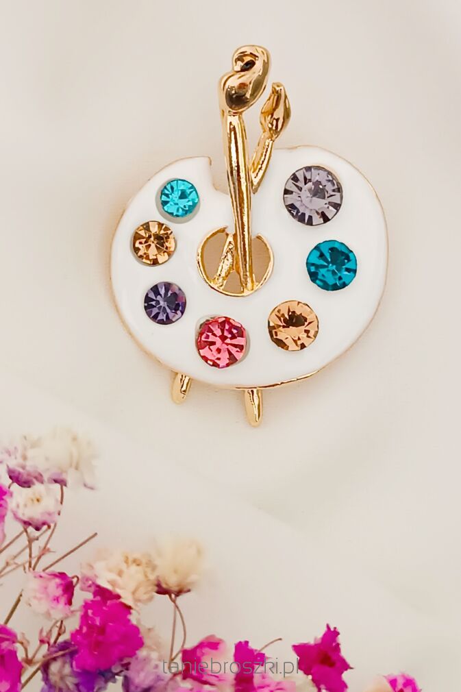 Super biała paleta farb