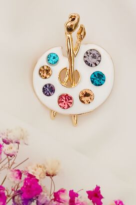 Super biała paleta farb