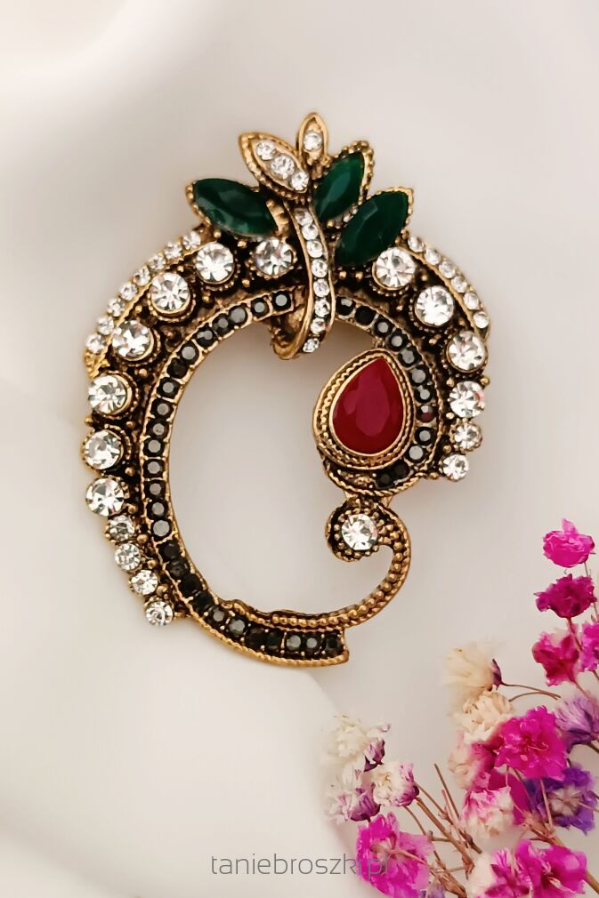 Broszka w stylu vintage