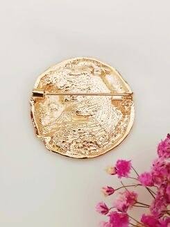 Broszka słońce i księżyc. - 3