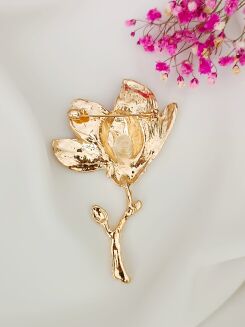 Piękny różowy kwiatek - 3