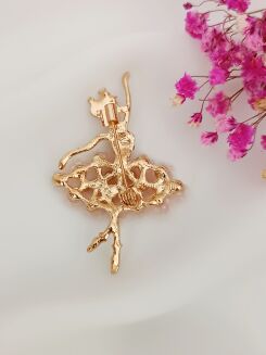 Delikatna różowa baletnica - 3