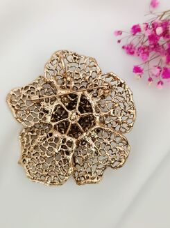 Cudna duża przestrzenna broszka - 4