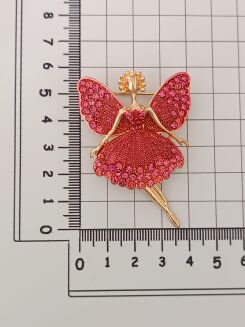 Różowa baletnica z ruchomymi nogami - 2