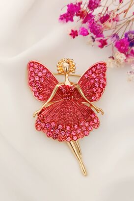 Różowa baletnica z ruchomymi nogami